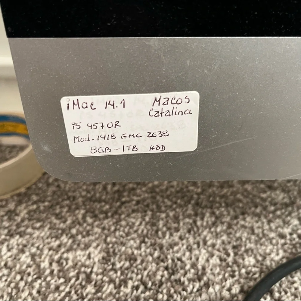 7 Apple iMac’s unknown condition